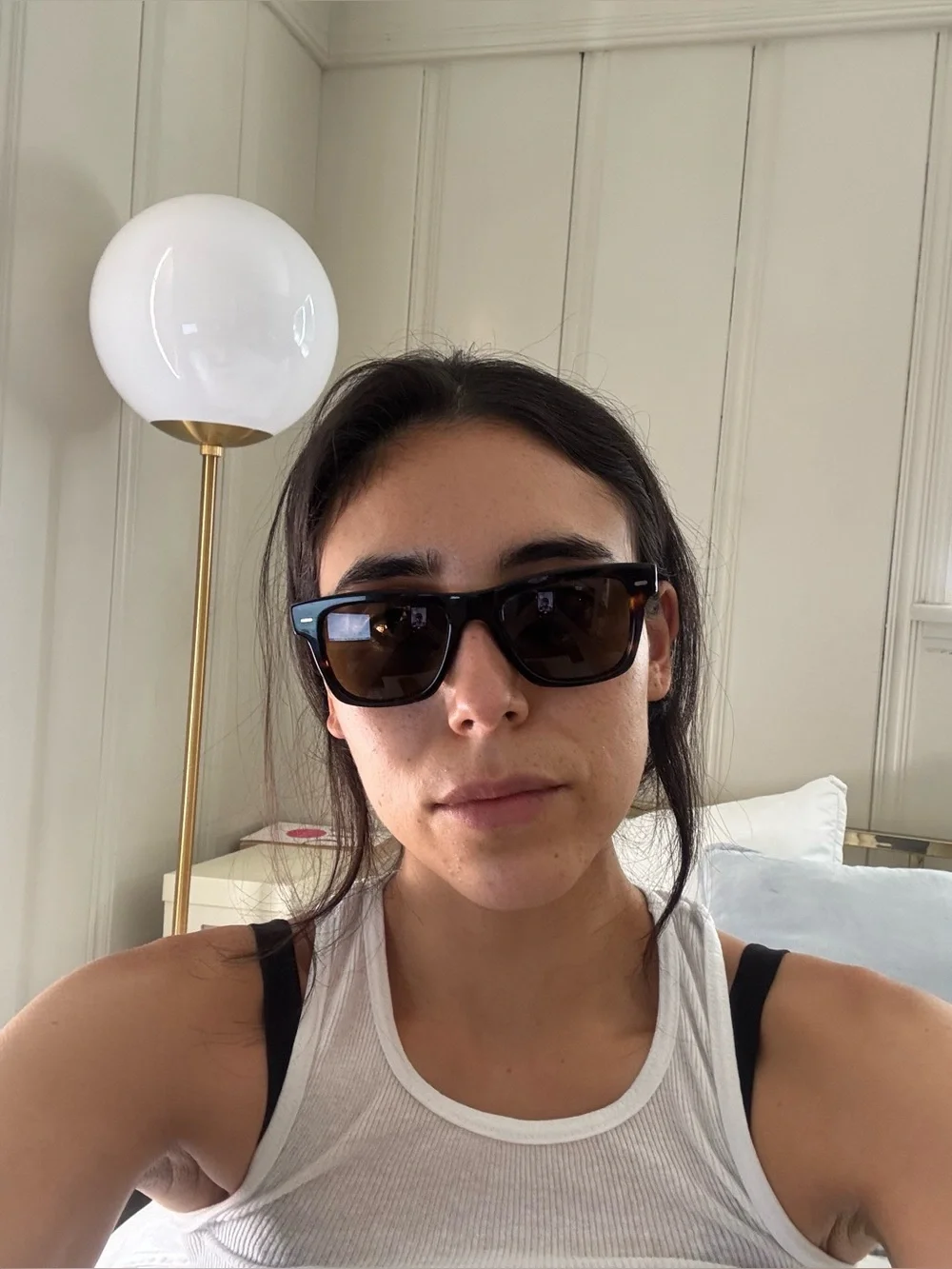 Oliver Peoples Tortoiseshell Sunglasses - Brown Lenses